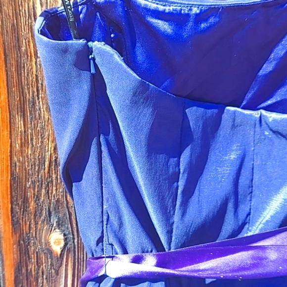 J McClintock Purple cocktail dress - Picture 7 of 12